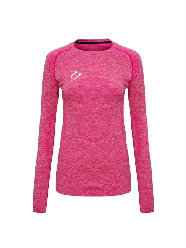 Tempest Women's seamless '3D fit' multi-sport performance long sleeve top Pink